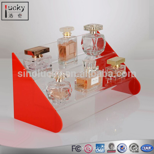 3 Tier Clear Acrylic Display Stand Rack Organizer Nail Polish Salon Wall Makeup Good Quality